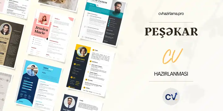 Peşəkar CV Hazırlama Xidməti – Köhnə CV-lərə Əlvida! CV Forması