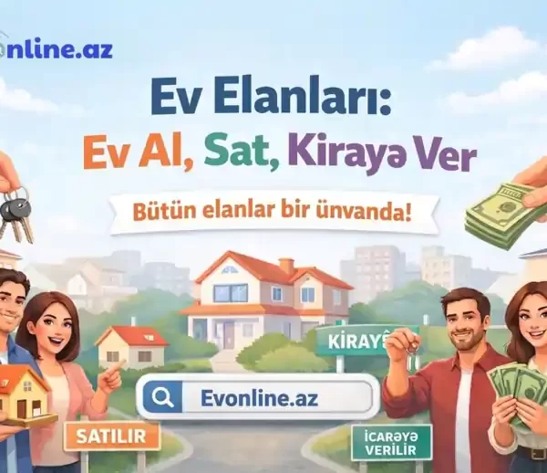 Ev elanlari: Ev Al, sat, kiraye ver – bütün elanlar 1 ünvanda şəkli