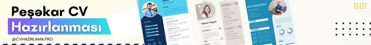Peşəkar CV hazırlanması
